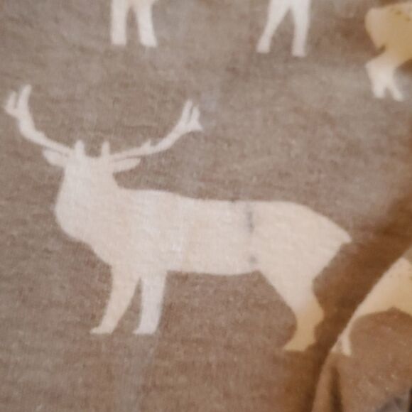 Splat Boutique 2T deer white and tan leggings - Picture 4 of 5